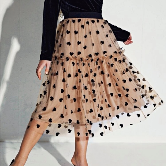 Shein Curve mesh overlay skirt - Picture 10 of 12